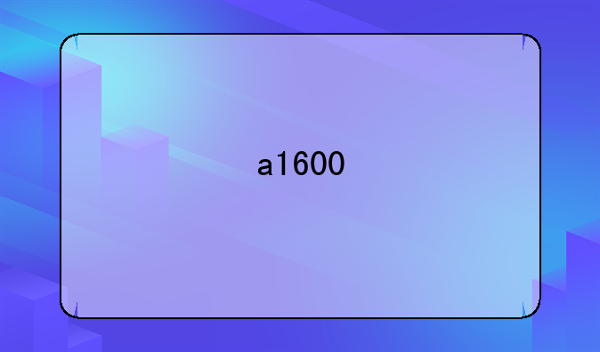 a1600