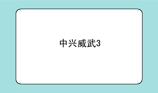 中兴威武3