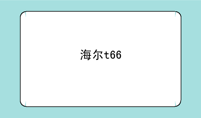 海尔t66
