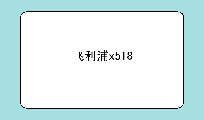 飞利浦x518