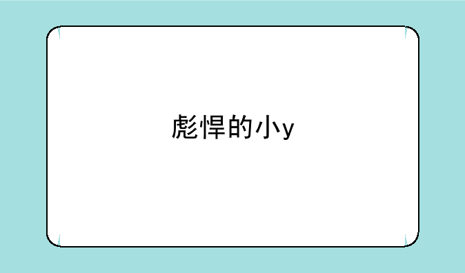 彪悍的小y