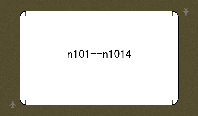 n101--n1014